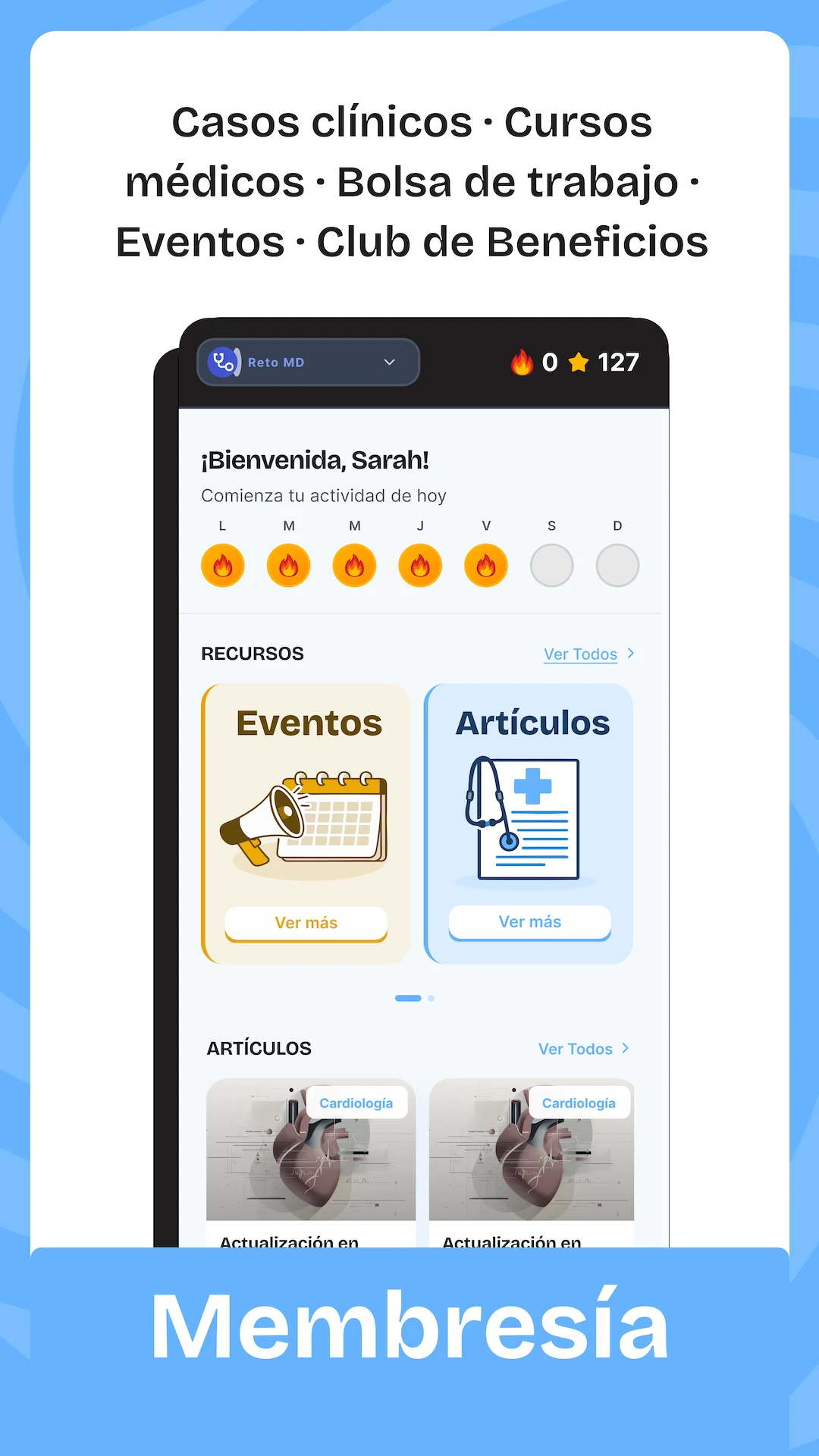 Reto: ENARM y Especialidades screenshot